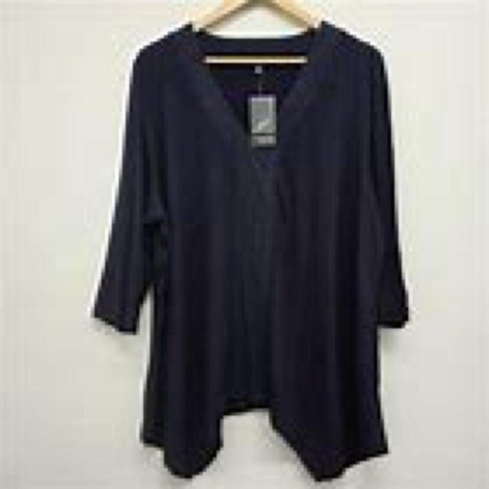 Women's Navy Blue Top